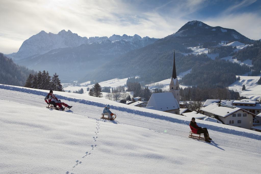 Bergheim Komfort Ferienwohnungen Walchsee Buitenkant foto